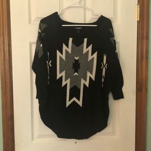 Express Aztec Sweater